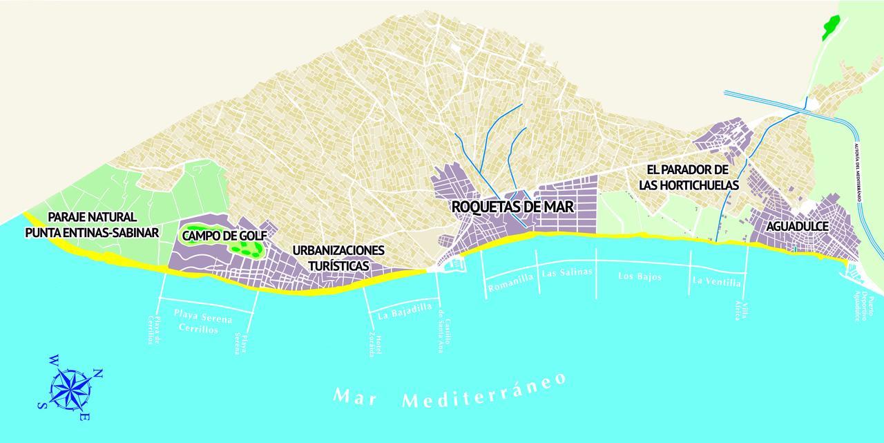 Apartmán Expoholidays - Apartamento Crucero Aguadulce  Exteriér fotografie